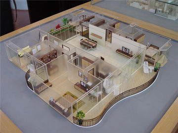 De binnenlandse van het het Huisontwerp van het Huisplan 3D Model, Commerciële Architecturale 3d Modellen